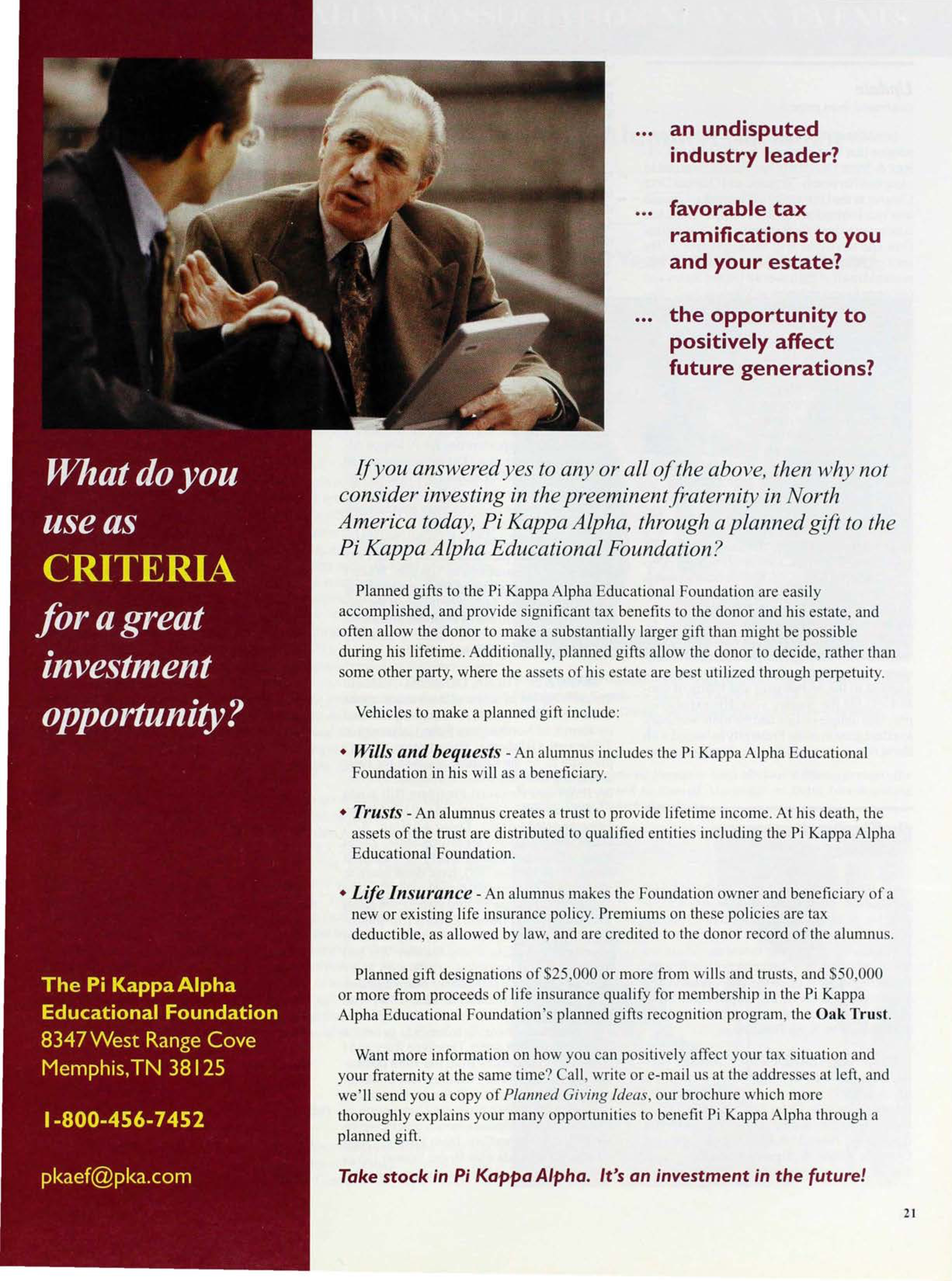 What do You Use as Criteria for a Great Investment Opportunity?